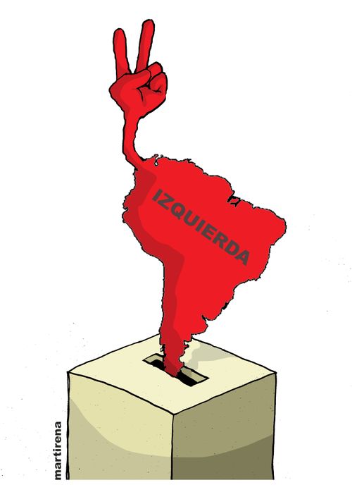 Left in elections in Latin America