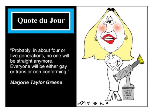 Quote du Jour: Marjorie Taylor Greene