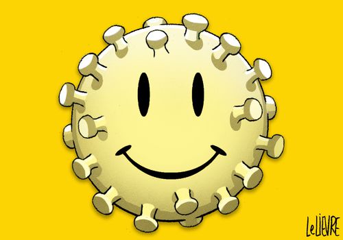 Covid smiley