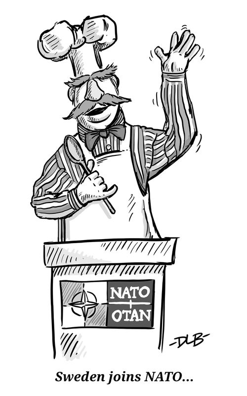 Sweden joins Nato...