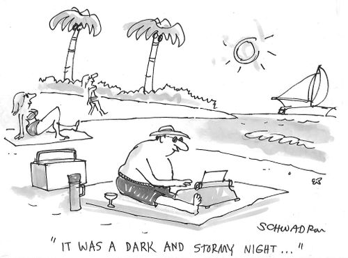 "It was a dark and stormy night...."