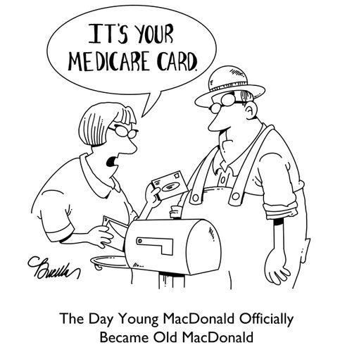 The day Young MacDonald officially Became Old MacDonald