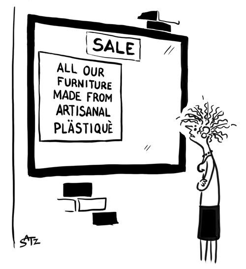Sale: All Our Furniture Made From Artisanal Plastique