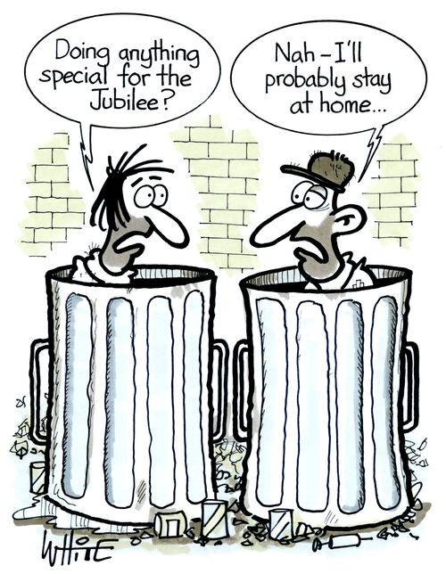 "Doing anything special for the jubilee?"