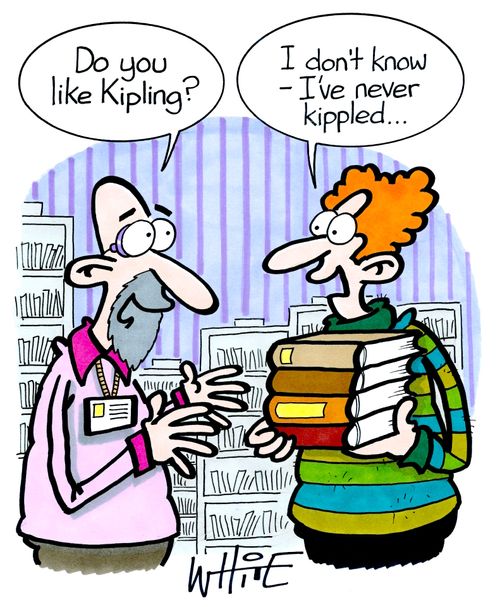 "Do you like Kipling?"
