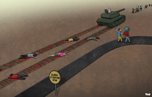 Global Attention on Ukraine