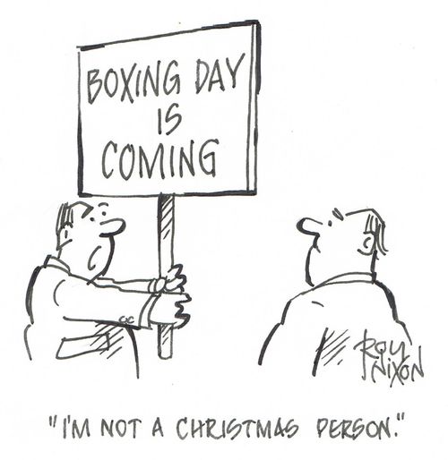 Boxing Day is Coming