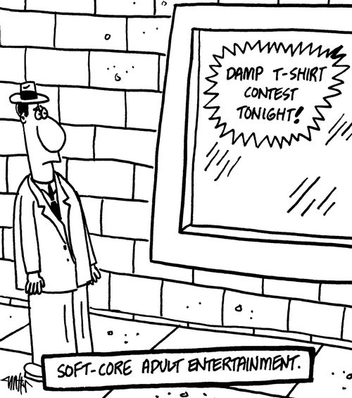 Soft-core adult entertainment