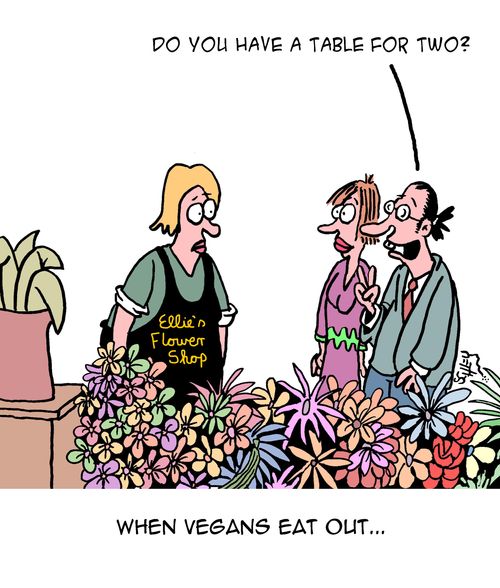 When Vegans Eat Out. . .