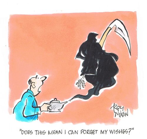 "Does this mean I can forget my wishes?"
