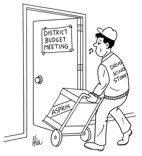 District Budget Meeting: Asprin
