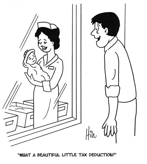 "What a beautiful little tax deduction!"