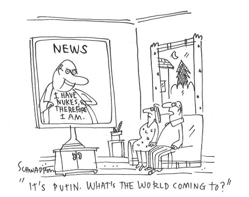 Putin: I have nukes, therefore I am