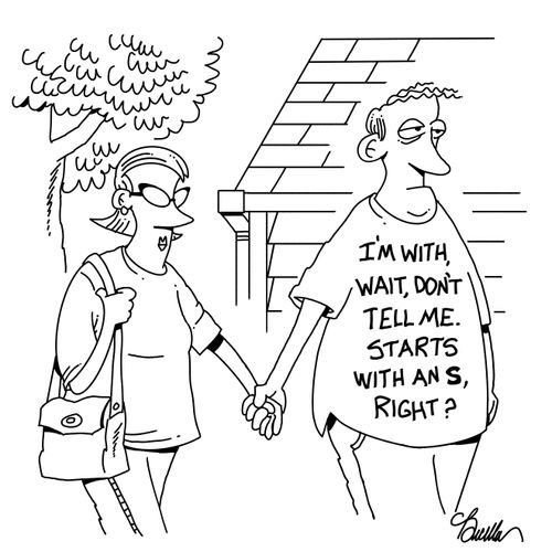 I'm with, wait, don't tell me. Starts with an S, right?