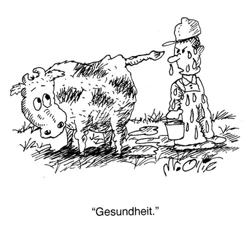 "Gesundheit."