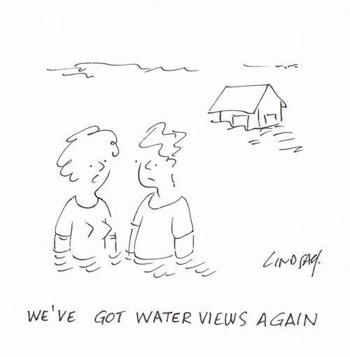 "We've got water views again."