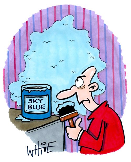 Sky blue