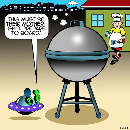 "This must be their mothership... prepare to board!"