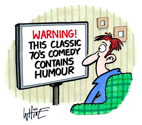 Warning! This classic 70's comedy contains humour.