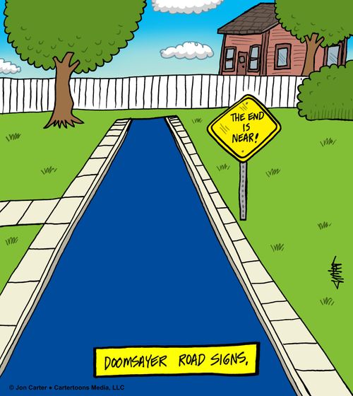 Doomsayer Road Signs