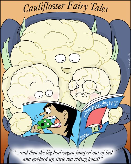 Cauliflower Red Riding Hood