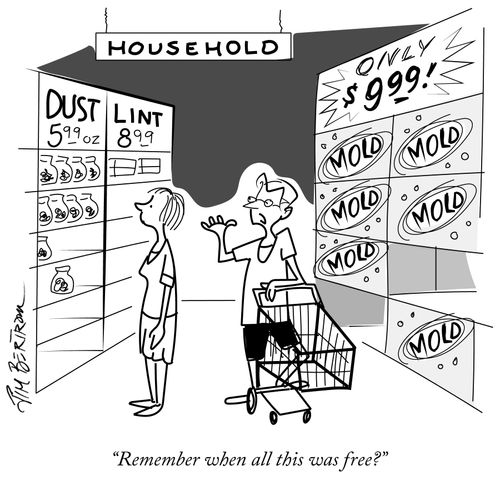 "Remember when all this was free?"