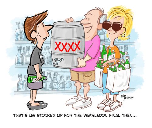 "That's us stocked up for the Wimbledon final then..."