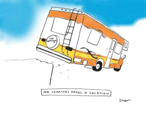 Mr. Lemmings takes a Vacation