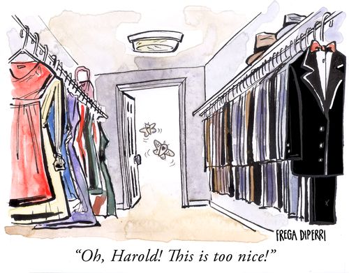 "Oh, Harold! This is too nice!"