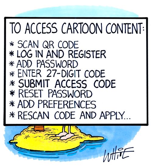 To Access Cartoon Content....