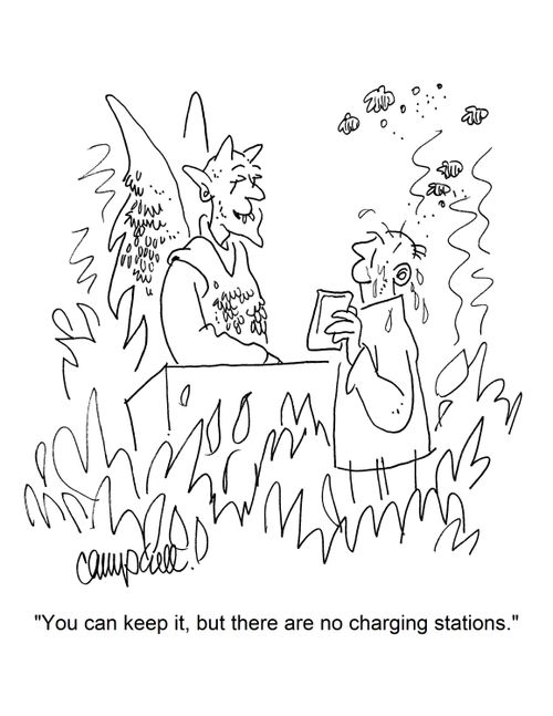 "You can keep it, but there are no charging stations."