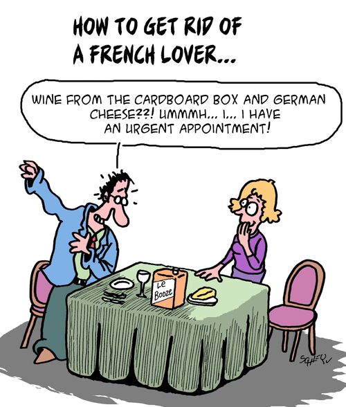 How to get rid of a French lover...