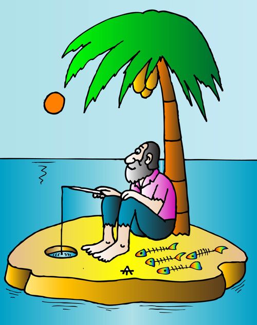 Desert Island Fishing
