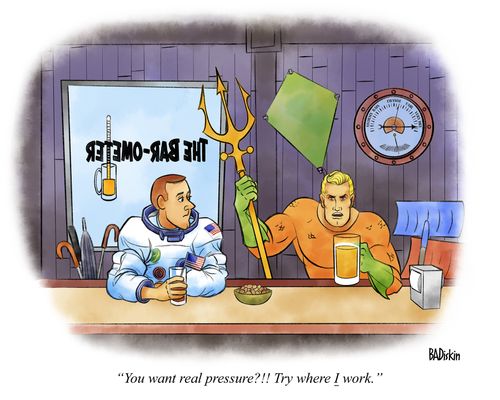 "You want real pressure?!! Try where I work."