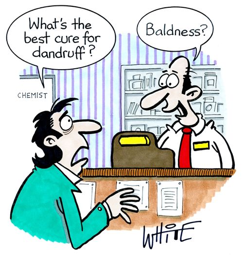 "What's the best cure for dandruff?"