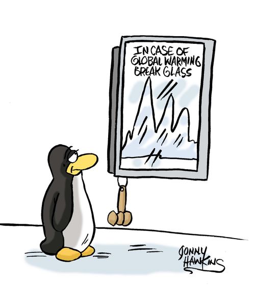 Global Warming Penguin