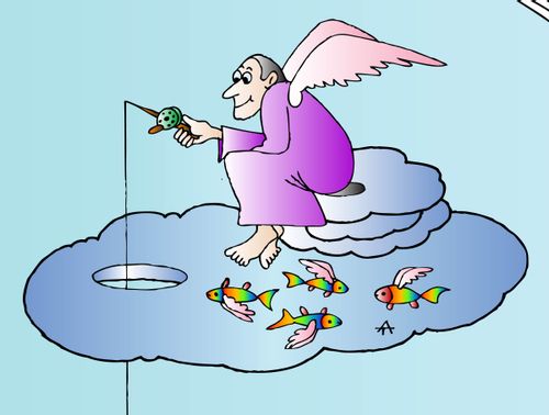 Angel Fishing