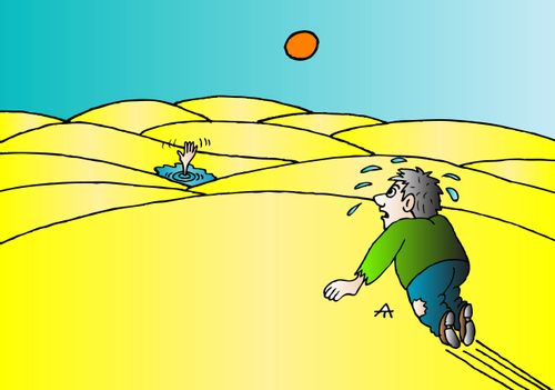Drowning in the Desert