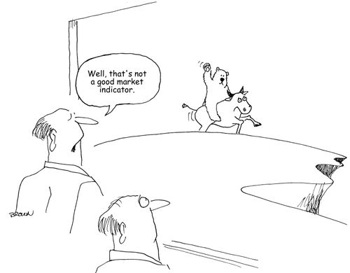 "Well, that's not a good market indicator."
