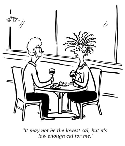 "It may not be the lowest cal, but it's low enough cal for me."