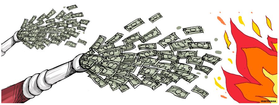 The cost of wildfires