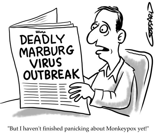 "But I haven't finished panicking about Monkeypox yet!"