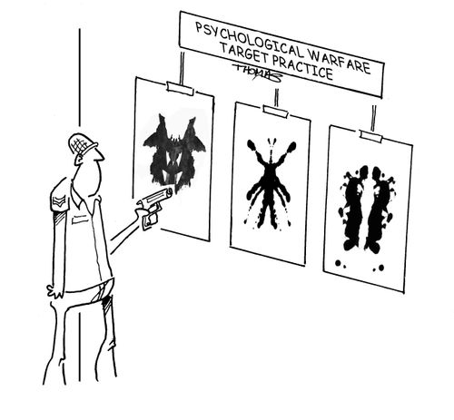 Psychological Warfare Target Practice