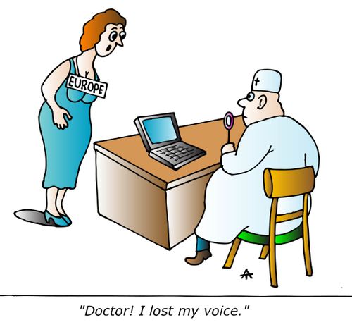 "Doctor! I lost my voice."