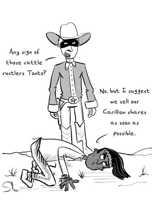 "Any sign of those cattle rustlers Tonto?"