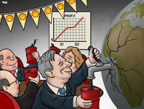 Profit for Shell