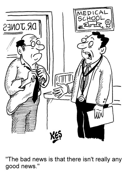 "The bad news is that there isn't really any good news."