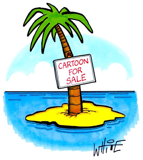 Cartoon for sale