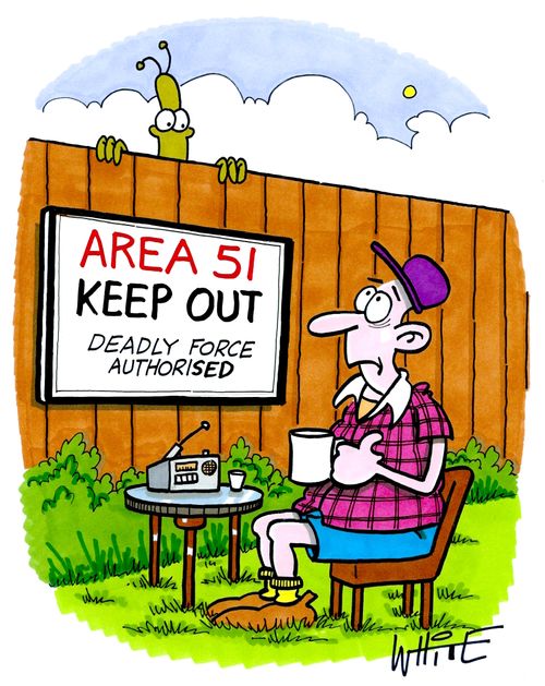 Area 51 Keep Out: Deadly Force Authorised