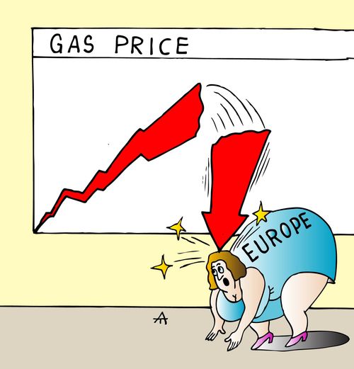 Gas Prices Hit Europe